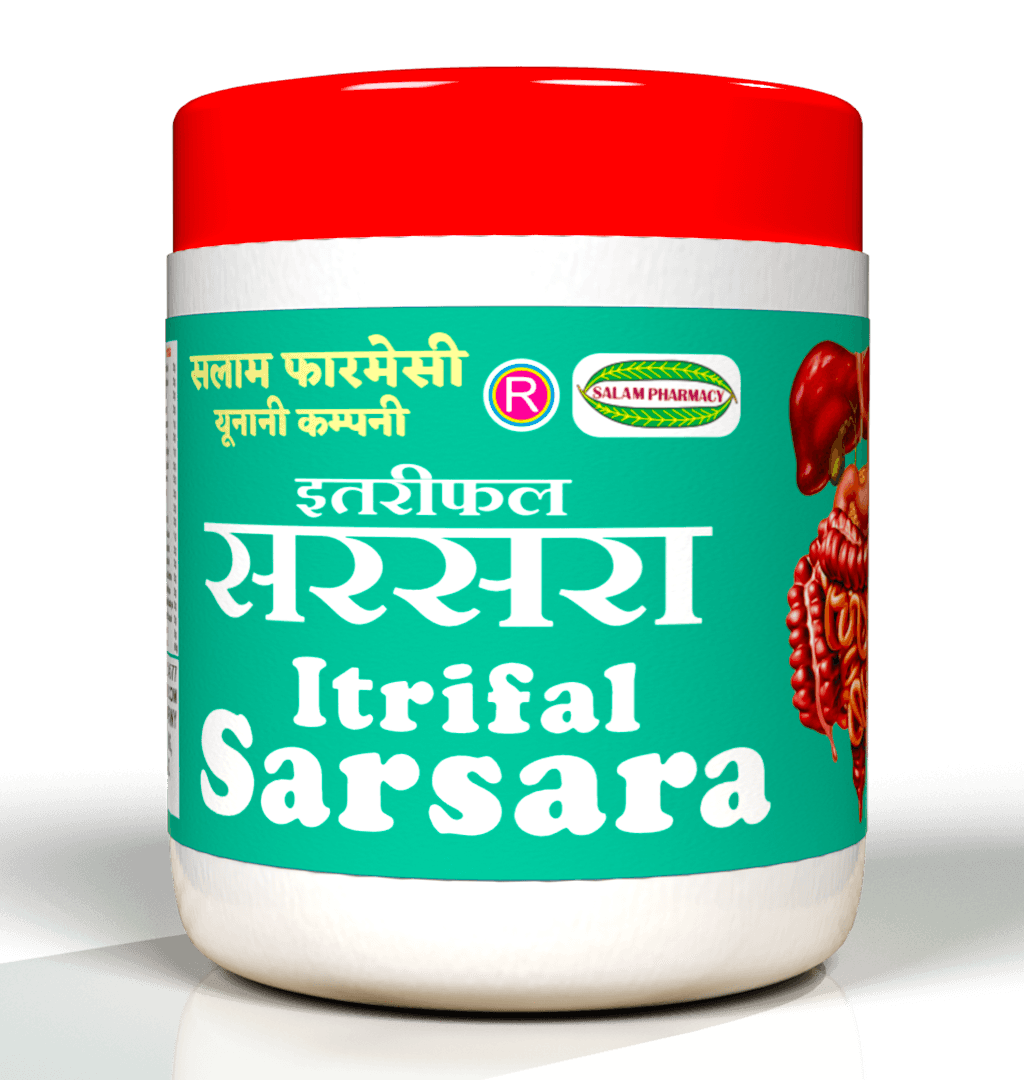 Sarsara 150gm Itrifal | A powerful remedy that relieves bloating, indigestion, and abdominal discomfort, promoting digestive health and balanced appetite by clearing gas and eliminating swelling - Salam Pharmacy