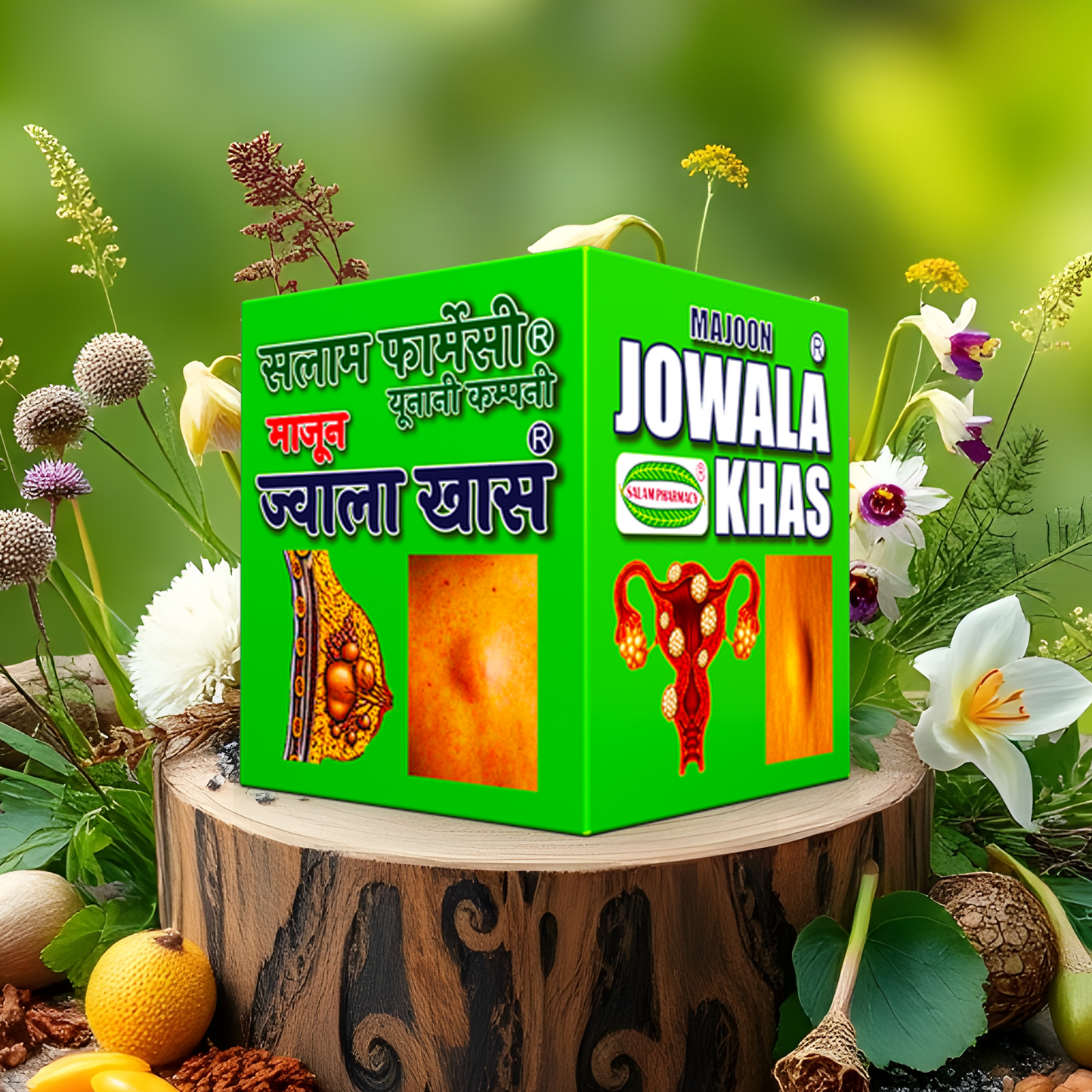 Jowala Khas 150gm Majoon - A powerful herbal remedy to dissolve lumps, cysts, and tumors, stimulate cell regeneration, and restore youthfulness by enhancing warmth in Luaabi organs and relieving stiffness in nerves and membranes. - Salam Pharmacy
