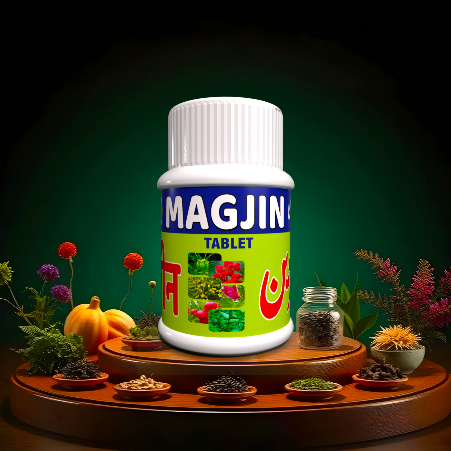 Magjin 60 Tablet | Powerful defense against infections, parasites, and wounds, while strengthening key body systems for lasting health. - Salam Pharmacy